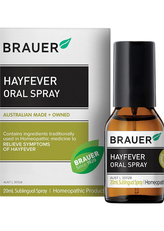Hayfever Oral Spray 20ml Brauer