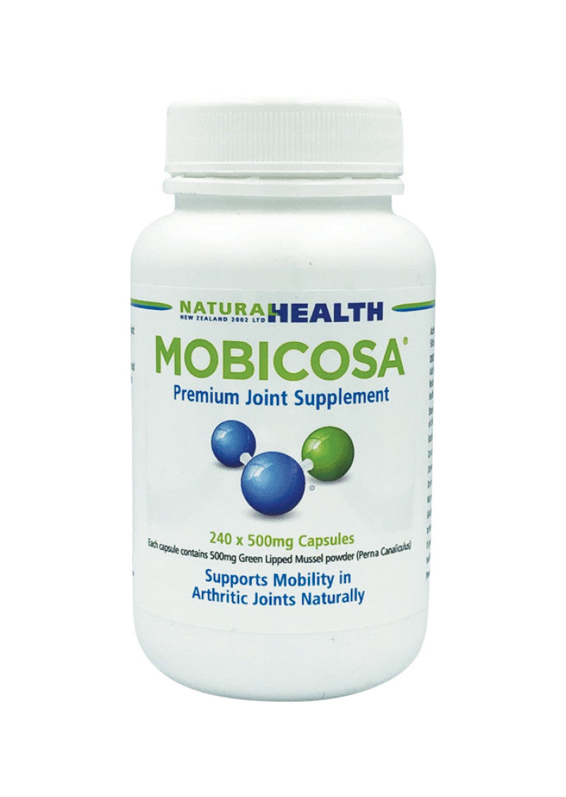 Natural Health Mobicosa Premium Joint Supplement 240c