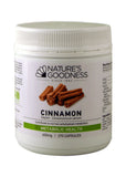 Nat Goodness Cinnamon 600mg ** Obsolete Manufacturer **