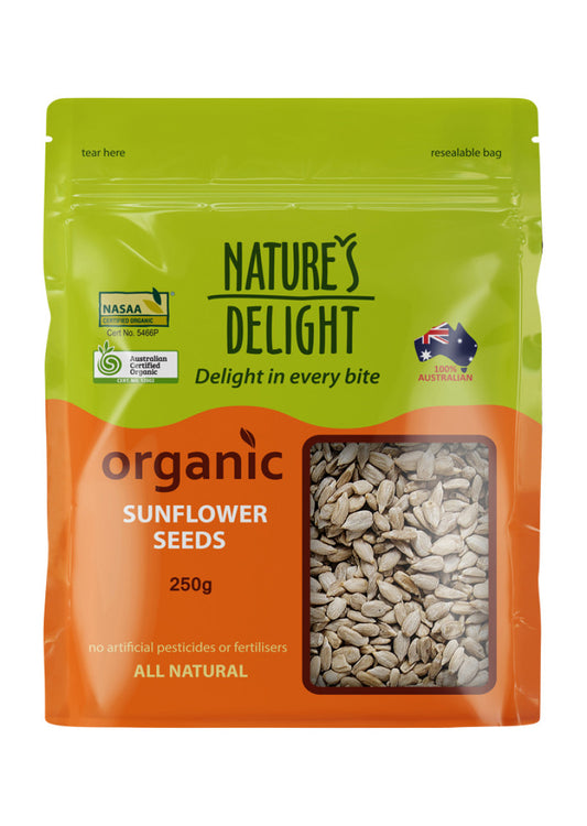 Natures Delight Organic Sunflower Seeds 250g