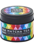 Tea Tonic Org Matcha Green Tea Peach Tin 30g