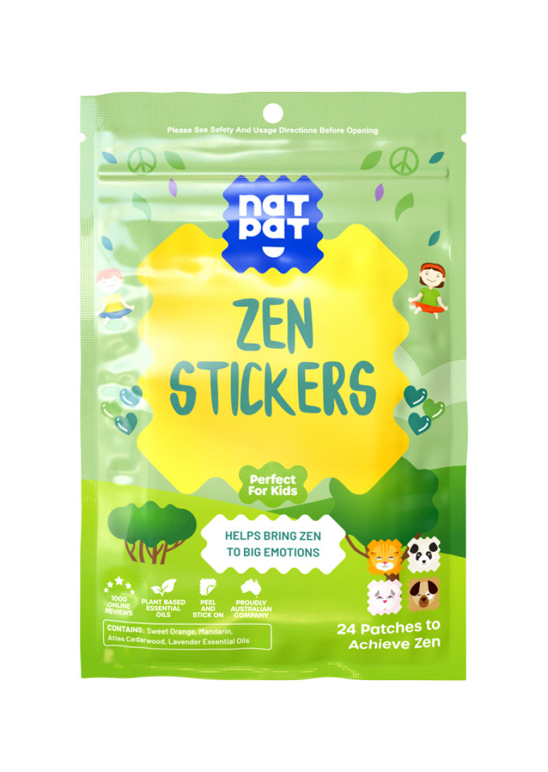 NATPAT Org Zen Stickers x 24 Pack – AustralianHealthFoods.com