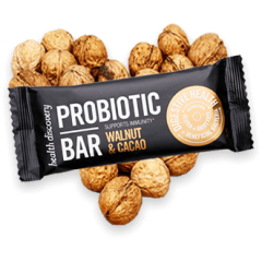 Health Discovery Probiotic Bar - Walnut and Cacao
