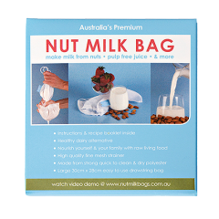 Living Synergy Nut Milk Bag - Make Milk From Nuts & Seeds