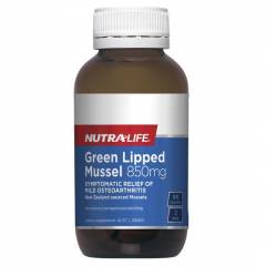 Nutralife Green Lipped Mussel 850mg