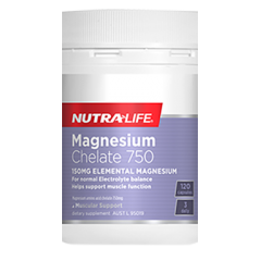 Nutra Life Magnesium Chelate 750mg