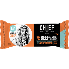 Chief Bar Beef - Grass Fed with Almond + Cranberry