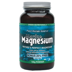 Green Nutritionals Marine Magnesium Powder - Pure Ocean Source