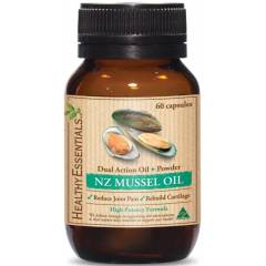 Healthy Essentials NZ Mussel Oil Capsules