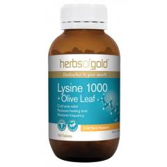 Herbs of Gold Lysine 1000 + Olive Leaf | Singapore | Hong Kong