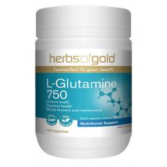 Herbs of Gold L-Glutamine 750