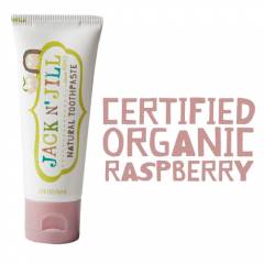 Jack N' Jill Natural Toothpaste with Calendula (Fluoride Free) Raspberry 50g