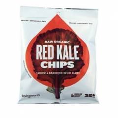 Loving Earth Kale Chips Red | Raw Organic