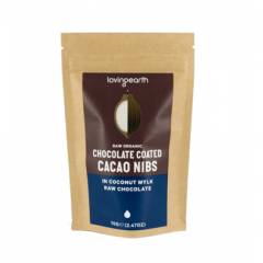 Loving Earth Chocolate Coated Cacao Nibs In Coconut Mylk Chocolate