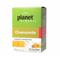 Planet Organic Chamomile Tea - Herbal Teabags