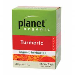 Planet Organic Turmeric Organic Herbal Teabags