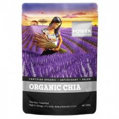 Power Super Foods Organic Raw Chia Seeds