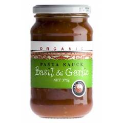 Basil and Garlic Organic Pasta Sauce 