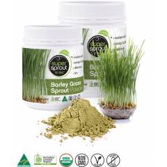 Super Sprout Barley Grass Sprout Powder - Organic Australian Grown