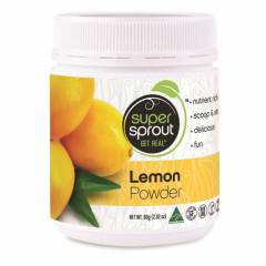 Super Sprout Lemon Powder - Organic Australian Grown
