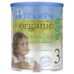 Bellamy's Step 3 Organic Toddler Milk Drink 900g