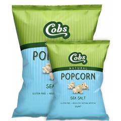 Cobs Natural Popcorn - Sea Salt