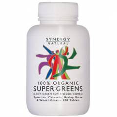 Synergy Organic Super Greens Tablets