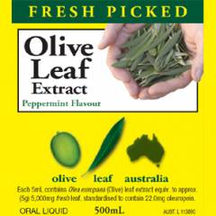 Comvita Olive Leaf Extract - Peppermint Flavour