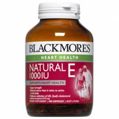 Blackmores Natural E 1000IU | Vitamin E